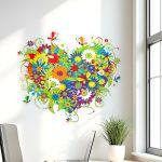 Wall stickers Flower heart