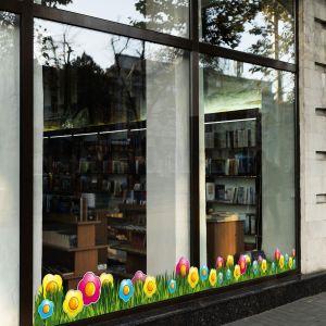 Wall sticker border Spring medow