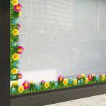 Wall sticker border Spring medow