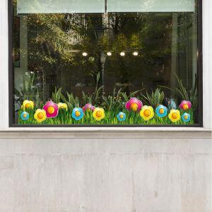 Wall sticker border Spring medow 2