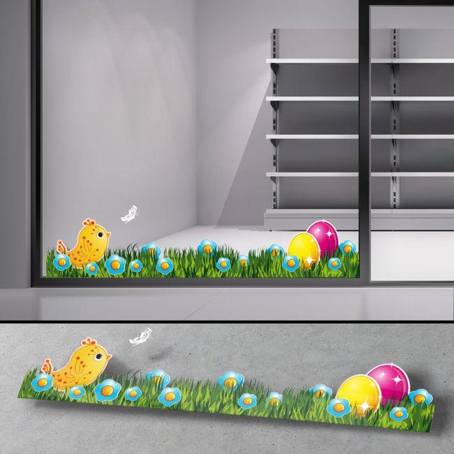 Wall sticker Easter border 5