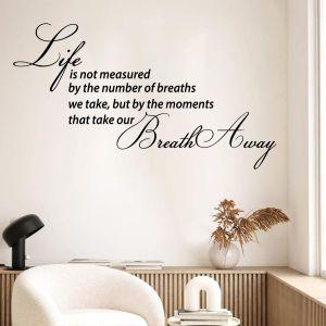 Wall stickers phrases. Moments in life... 2