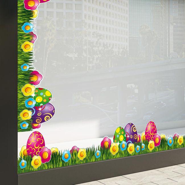 Wall sticker Easter border 4