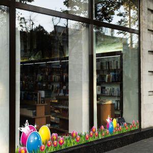 Πασχαλινή μπορντούρα 3αυτοκόλλητο τοίχου Πασχαλινό