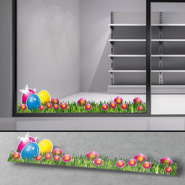 Wall sticker Easter border 3