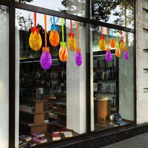 Πασχαλινά αυγά & κορδέλες αυτοκόλλητο τοίχου Πασχαλινό