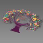 Wall sticker Eastertree 1