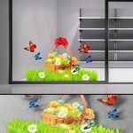 Wall sticker Easterbasket