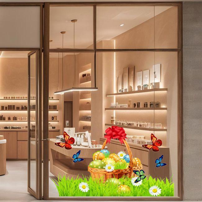 Wall sticker Easterbasket