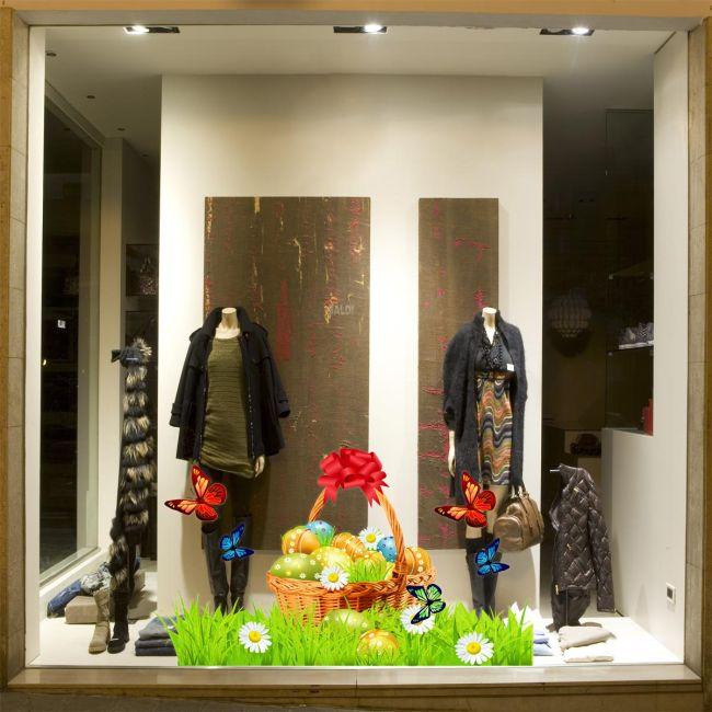 Wall sticker Easterbasket