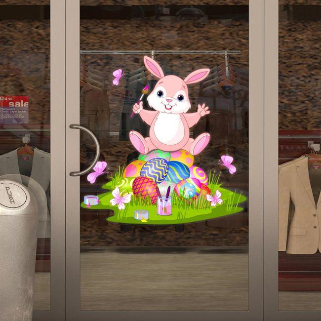 Wall sticker Easterbunny