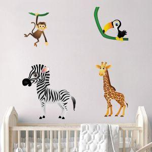 Kids wall stickers Jungle Animals