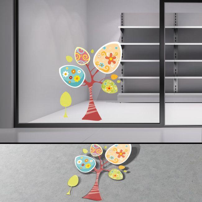 Wall sticker Eastertree