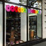 Store front sticker Spring border