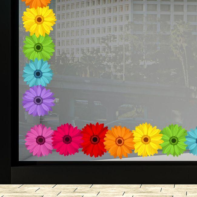 Store front sticker Spring border