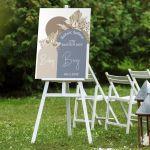 Canvas printwelcome to my baptism, Baby boy boho 2