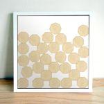 Wooden frame wishes Stop sign