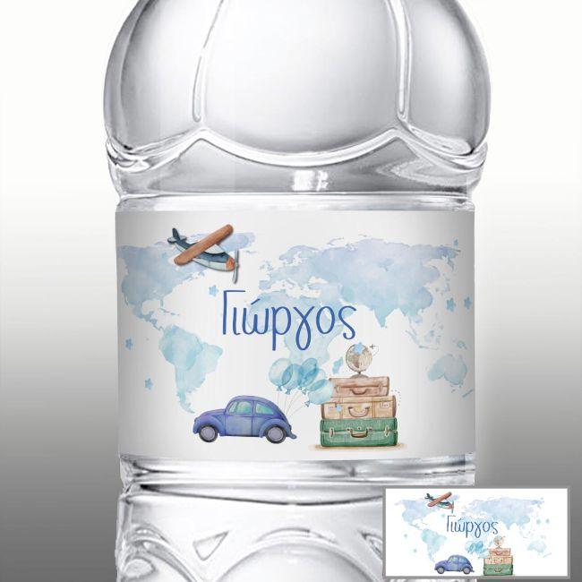 Αυτοκόλλητη ετικέτα, Ταξίδι