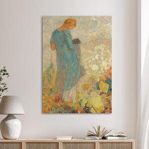 Canvas print Pandora I, Redon Odilon