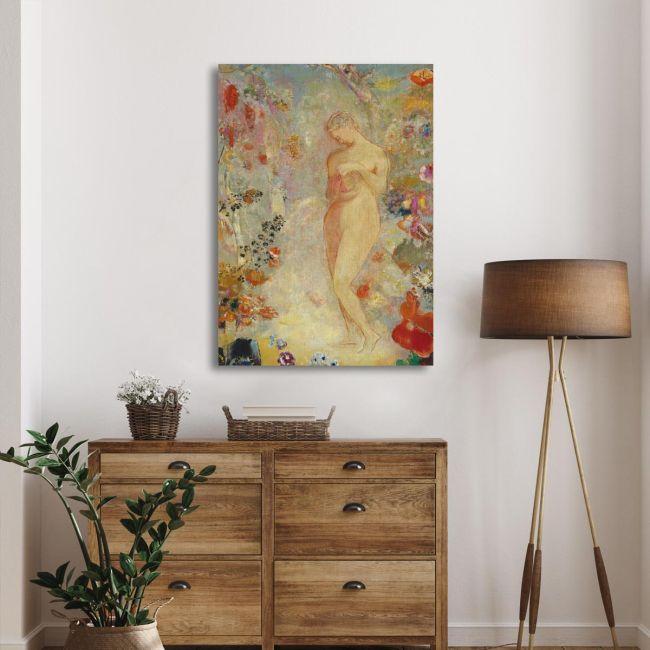 Canvas print Pandora II, Redon Odilon