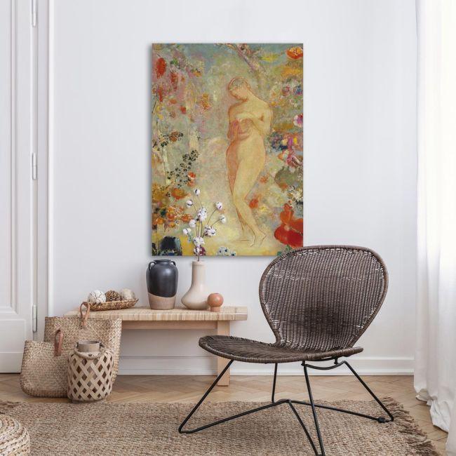 Canvas print Pandora II, Redon Odilon