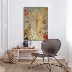 Canvas print Pandora II, Redon Odilon