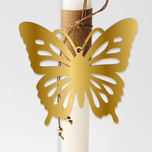 Plexiglass Πεταλούδα για λαμπάδα βάπτισης, εξατομικευμένη δικό σας σχέδιο 2