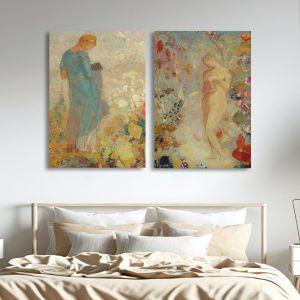 Canvas print Sweet dreams minimal, two panels