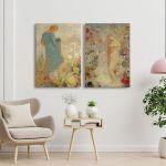 Canvas print Sweet dreams minimal, two panels