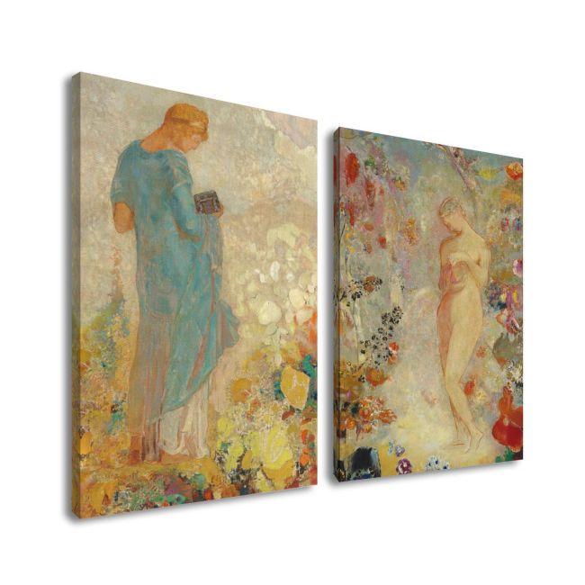 Canvas print Sweet dreams minimal, two panels