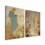 Canvas print Sweet dreams minimal, two panels