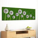 Πίνακας σε καμβά Dandelions, πανοραμικός