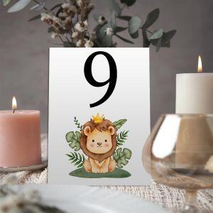 Event table numbers, Cute lion prince 2