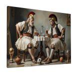 Canvas print, Modern Greeks