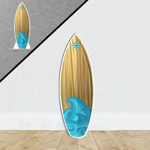 Σανίδα surf ξύλινη φιγούρα εκτυπωμένη