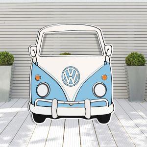 Wooden printed figure, Van camper 2