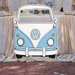 Wooden printed figure, Van camper