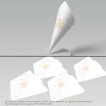 Paper candy cones Cup cakes time