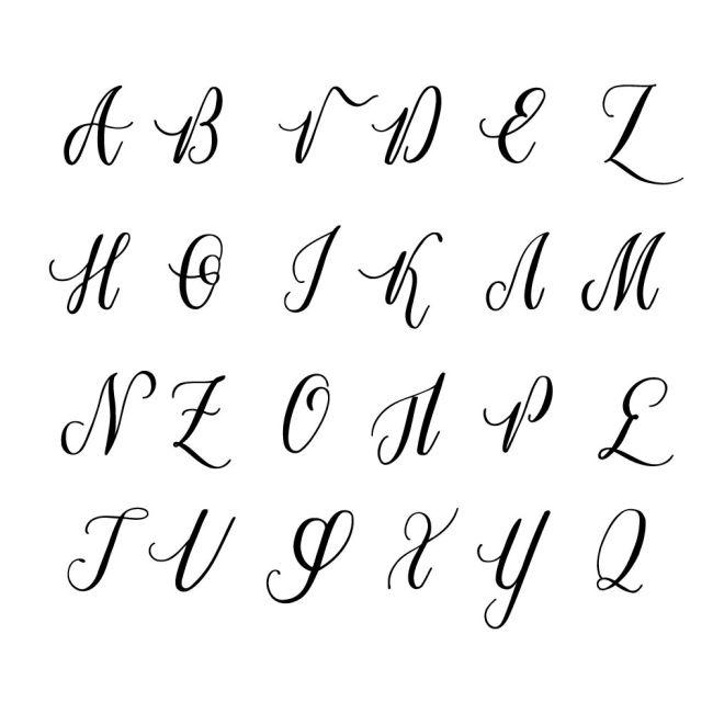 Transparent Sticker label for envelope couple initials