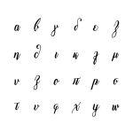 Transparent Sticker label for envelope couple initials