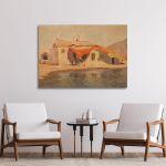Canvas print Fisherman's House, Oikonomou M.