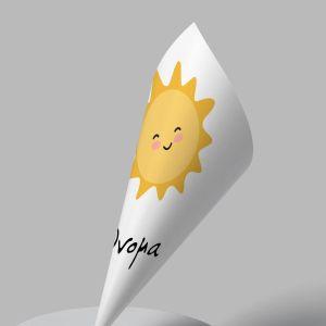 Paper candy cones Cup cakes time 2