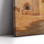 Canvas print Fishhouse, Oikonomou, panoramic