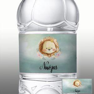Αυτοκόλλητη ετικέτα Αξιαγάπητο Λιονταράκι 2