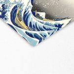 Canvas print The great wave off Kanagawa, Hokusai
