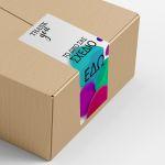 Product Sticker your design vertical