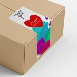 Product Sticker your design vertical