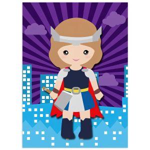 You are a super girl VI αφίσα κάδρο  Αφίσα πόστερ με μαύρη κορνίζα 2