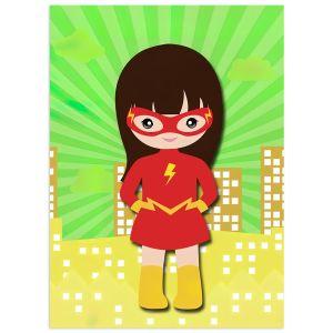 You are a super girl VII αφίσα κάδρο  Αφίσα πόστερ με μαύρη κορνίζα 2