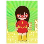 You are a super girl VII, poster